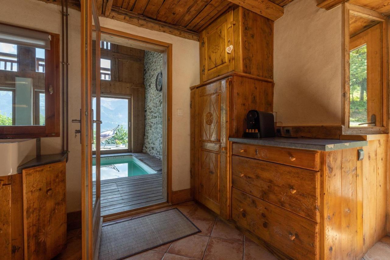 Ferme De Faustine 1 - Piscine Leilighet Saint-Gervais-les-Bains Eksteriør bilde