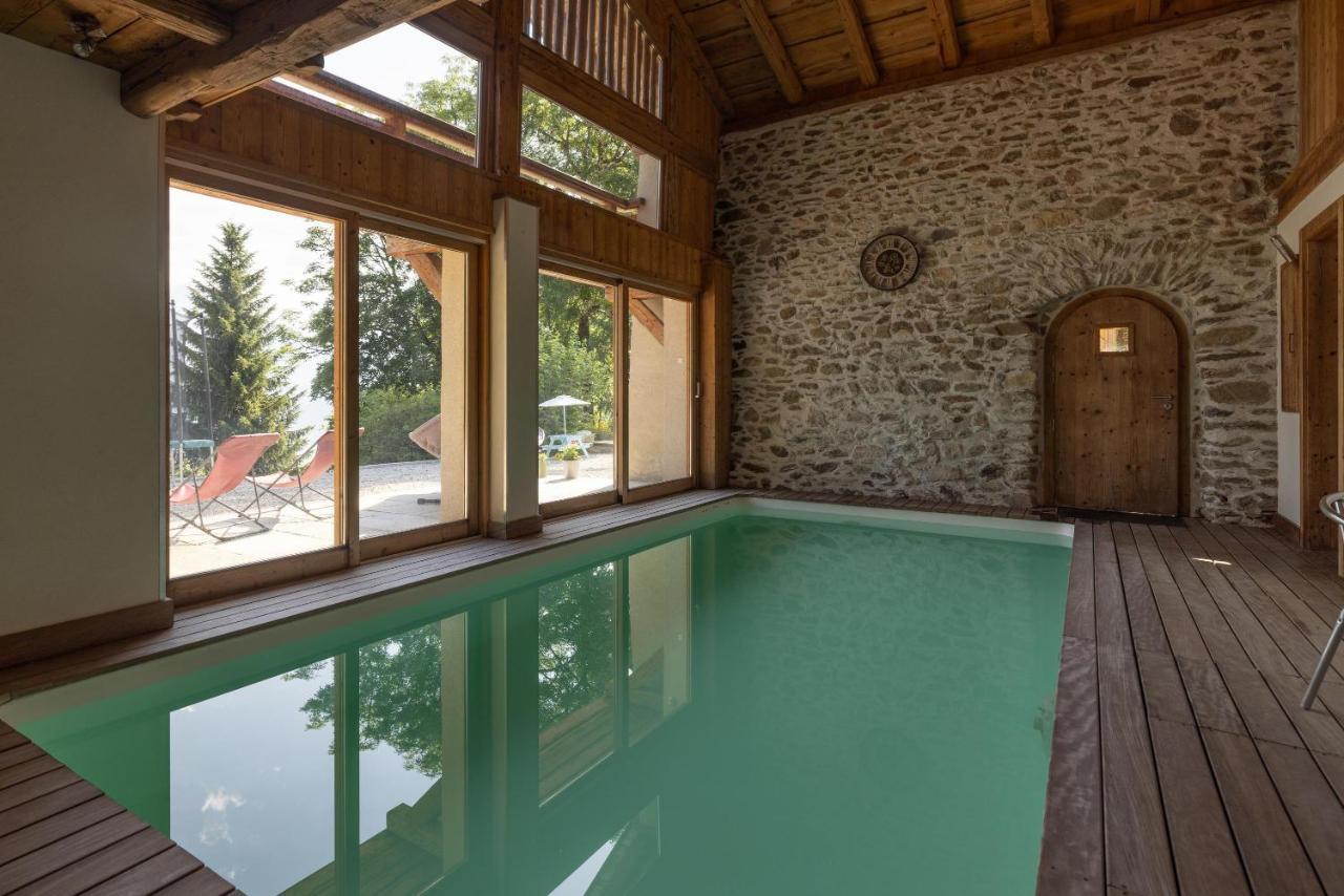 Ferme De Faustine 1 - Piscine Leilighet Saint-Gervais-les-Bains Eksteriør bilde