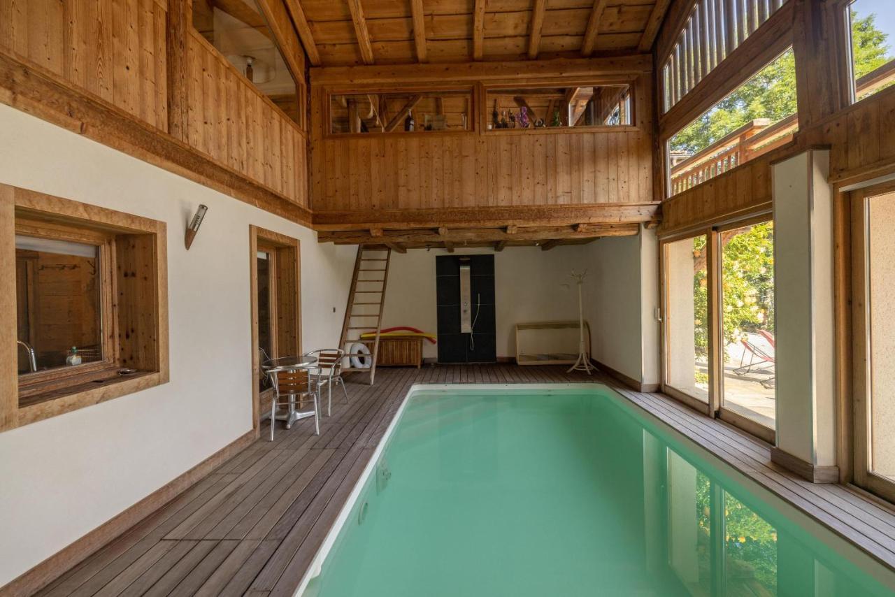 Ferme De Faustine 1 - Piscine Leilighet Saint-Gervais-les-Bains Eksteriør bilde