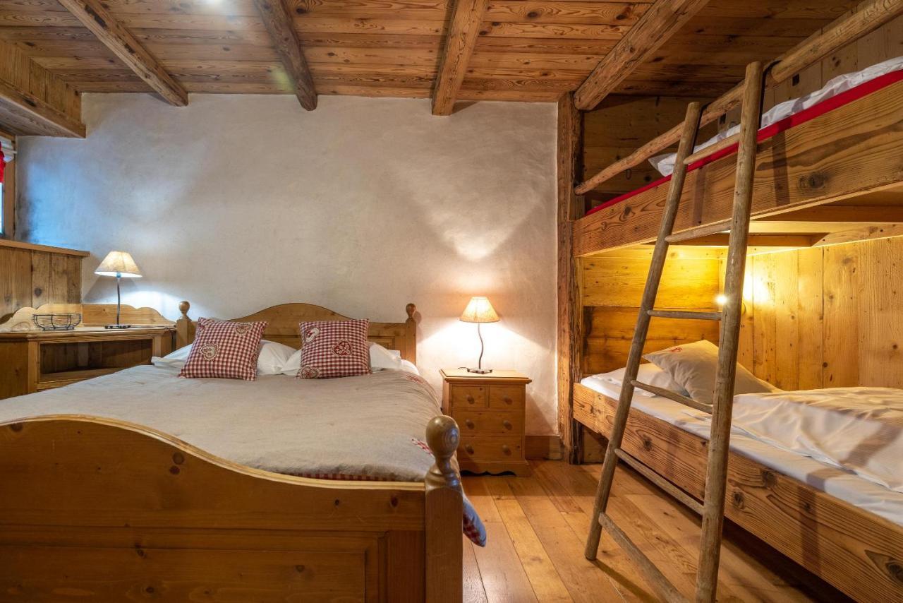 Ferme De Faustine 1 - Piscine Leilighet Saint-Gervais-les-Bains Eksteriør bilde